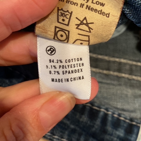 Womens Big Star jean capris size 28 inseam measures about 26.5” - Picture 6 of 8